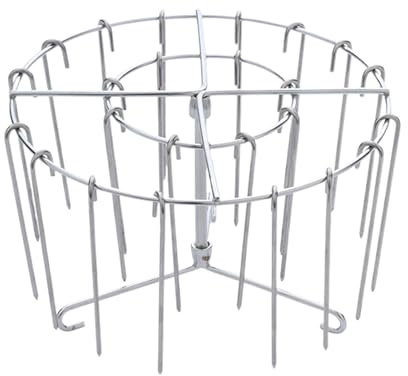 Air Fryer Grill Rack, Stainless Steel Barbecue Rack, Vertical Stand for Kabob Meat Bacon and Food Barbecue for Air Fryer Cooking