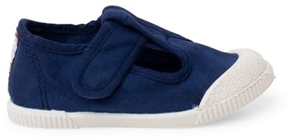 Pisamonas Scarpe Occhio di Bue Barefoot in Tela Lavata Misurare 23 Colore Blu