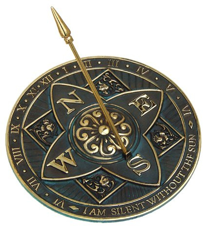 Rome RM2304 Brass Rosette Sundial
