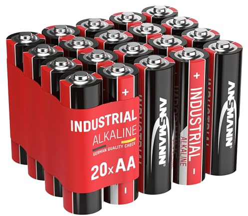 Ansmann 1502-0002 Batterier, Röd, 20 Stycken
