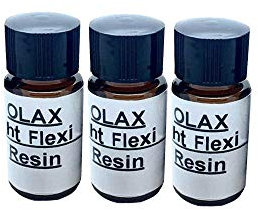 Olax 30ml Résine, Colle UV Léger Flexible pour Montage de Mouches