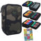 Goldkids Federtasche 3-fache Federmappe Federmäppchen 46-teilig gefüllte Schüleretui Stifte und Pinsel inkl. Aufgabenheft Federbox Etui Stiftetasche Schlamper-Etui Schul-Etui Soldier Military