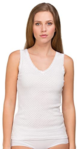 2 Pack Viloft Thermal Sleeveless Vest 1050 White 18-20