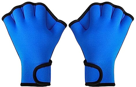 Guantes de natación acuáticos para entrenamiento de resistencia al agua, guantes de malla, guantes de natación, guantes de agua para mujeres, aeróbicos acuáticos, guantes de neopreno para hombres y