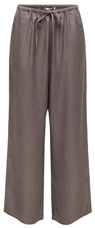 ONLY dam Moderna byxor med normal passform och elastisk linning Onlharriet Life Loose Pants Wvn