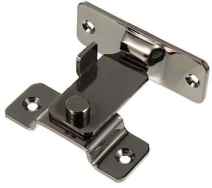 EXCEART Cerradura De Pestillo De Puerta De Acero Inoxidable Duradera Para Puertas Interiores y Exteriores De Granero