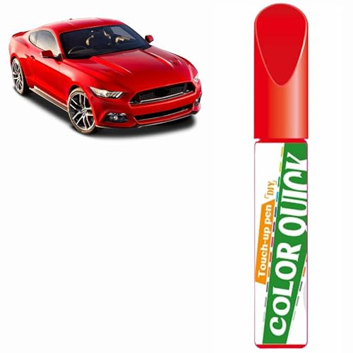 Stylo Retouche Peinture Carrosserie, Stylo Retouche Voiture, Stylos Réparation des Rayures Auto De Peinture, Stylos Anti Rayure Voiture, Anti Rayure pour Carrosserie Moto Auto Vélo, 1 Pièce (Rouge)