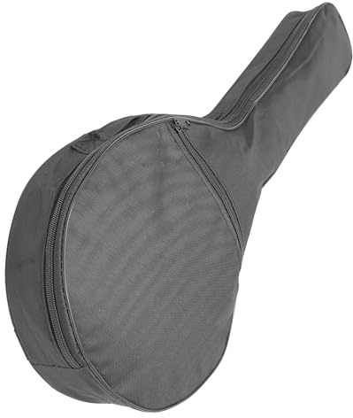 DECOMELODY Mandolinentasche Gepolstert für Herbst mit Dicker Schulterpolsterung und Strapazierfähigem Material Geeignet für Musiker und Instrumententransport