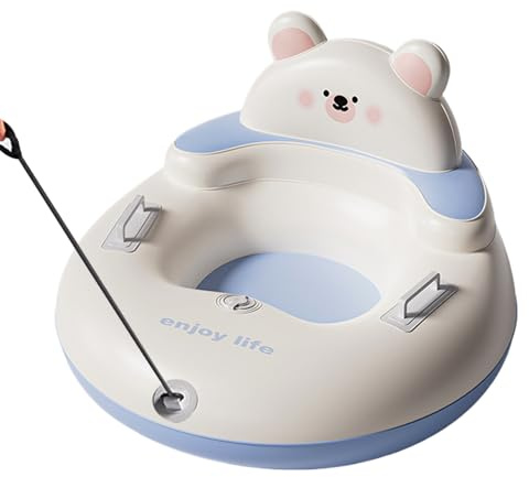 Ylnailky Slittino da Neve,90 Cm Giocattoli Invernali Gonfiabili Con Maniglie - Tubo Da Neve Gonfiabile Per Bambini In PVC | Per Bambini Da 3 Anni In Su Adulti Attività Familiari Sci All Aperto