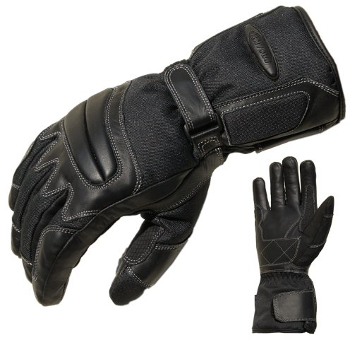 PROANTI Motorradhandschuhe Regen Winter Motorrad Handschuhe Herren Damen (XXXL)