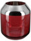 Fink [W] SMILLA/Vase,Teelichthhalter,Glas,rot/H.20cm,D.18cm [SP]