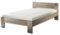 CANNES Futonbett 120 x 200 cm - Minimalistisches Jugendzimmer Bett in Eiche San Remo Optik - 125 x 71 x 204 cm (B/H/T)