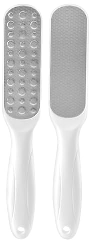 de pedicura profesional para pies, removedor de callos escofina para pies,Limpiador de callos para pies | Rascador profesional de doble cara para talones agrietados