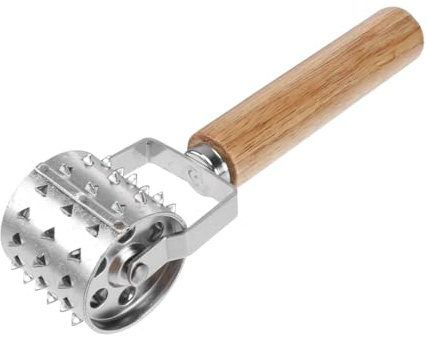 Ciieeo Martello per Carne in Acciaio Inox Rullo per Intenerire Bistecche Martello per Carne da Cucina e Pollame Ago per Ammorbidire