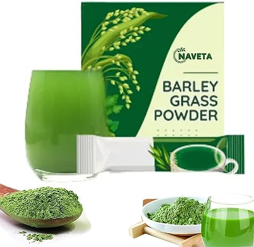 linnavarv Naveta Barley Grass Powder 100% Pure & Organic, Naveta Pure Organic Barley Grass Juice Powder Japan, 20 Packs/Box (40 Packs)