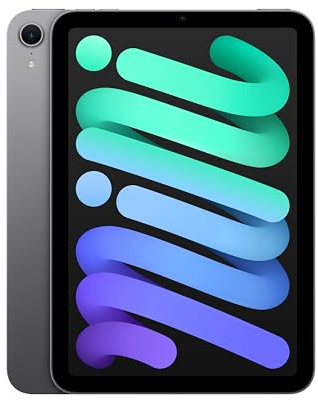 Apple iPad mini (A17 Pro): Apple Intelligence, 8.3-inch Liquid Retina Display, 128GB, Wi-Fi 6E, 12MP Front/12MP Back Camera, Touch ID, All-Day Battery Life — Space Gray