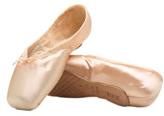 Etoile Heritage Strong S0180S per Bloch Scarpette da Punta Punte Sport Danza Classica Saggio Prova Spettacolo Ballerina Ballo Insegnante Relax Tallone Cuscinetto Nastri (Rosa Pianta 3X, 6)