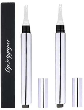 2x10 Ml Lip Plumper,Labial Para Rellenar, Lili Lips Para Aumentar Labios,lip Plumper Aumento Labial Gloss Lili Lips Plumpers, Lililips Labios Volumen Base De Maquillaje Líquida Para Aumento De Labioss