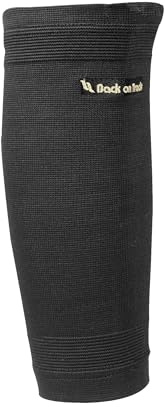 Back On Track Gelenk und Wadenschoner - Calentadores de Ciclismo para Hombre, Color Negro, Talla M