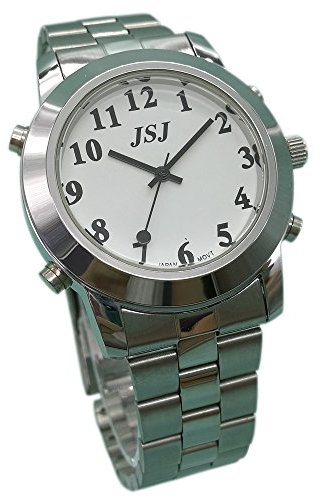 VISIONU Orologio parlante analogico con allarme annuncio dell'ora in francese per ciechi e persone ipovedenti