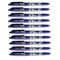 Pilot Frixion Tintenroller (radierbar, Schreibfarbe blau) 10 Stück blau Sparpack, 10 Stück (1er Pack)