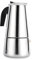 Acogedor Kaffeemaschine/Espressomaschine Kaffeemaschine - Espresso-Kocher/italienische Moka-Kaffeekanne - Edelstahlkaffee-Dauerfilter und hitzebeständiger Griff (100/200/300 / 450ml) (100ml)