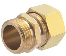 Raccord joint mixte (a Visser) pour Tube Cuivre Ø14 - Mâle 15x21 (1/2) NOYON & THIEBAULT