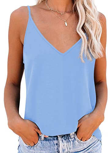 NONSAR Camiseta interior con tirantes finos ajustables estilo espagueti para mujer, camiseta básica, camisola