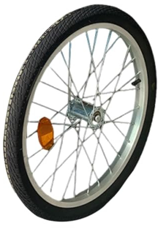 harayaa Ruota del rimorchio cletta di scorta Pesante Leggero sostituto Portatile Robusto Sports ciclabile per Biciclette per Biciclette, 16 inch