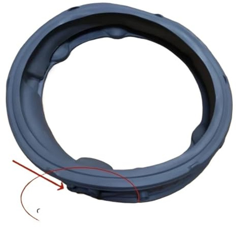 Tvättmaskinstillbehör，Kompatibla For LG，MDS66651601 MDS666516 Trumtvättmaskin Dörrtätning Gummipackning(1pcs)