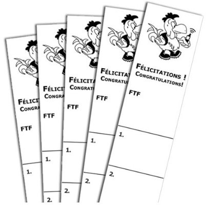 Geocaching - Micro logroll Quantité Lot de 5
