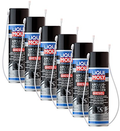 6x LIQUI MOLY 5168 Pro-Line Ansaug System Reiniger Diesel 400ml