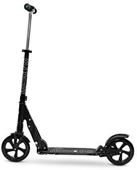 Micro® Suspension | Patinete Amortiguación Delantera y Trasera | Ruedas 200mm PU Deslizamiento Suave sin esfuezo | Scooter Plegable y Duradero | Diseño Elegante | Jóvenes y Adultos