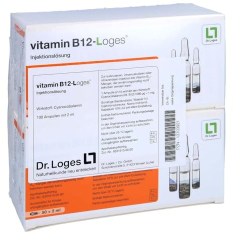Vitamin B12-loges Injektionslösung Ampullen 100X2 ml