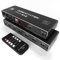 HDMI Matrix 4x2 4K@60Hz HDMI Splitter 4 In 2 Out HDMI Switch 3D mit IR-Fernbedienung Audio Extractor EDID HDR Dolby Vision LPCM SPDIF 5.1CH & Optisch, L/R 3,5mm Ausgang, HDMI2.0 RGB 8:8:8 HDCP2.2