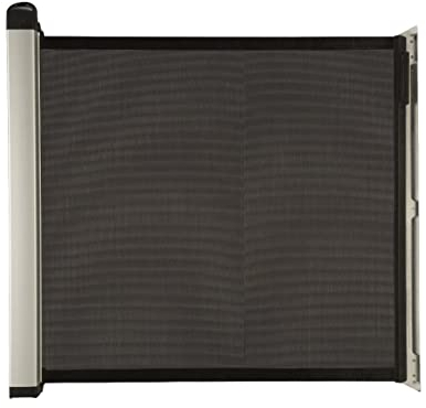 Lascal KiddyGuard Vorderes Sicherheitsgitter für Treppen, diskret, ausziehbar bis 120 cm, schwarz, 2800 g