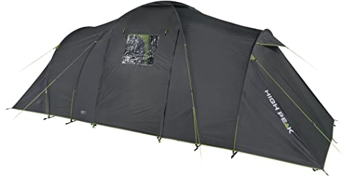 High Peak 10321 Campingzelt, Unisex, Dunkelgrau/Grün, 6 Personen