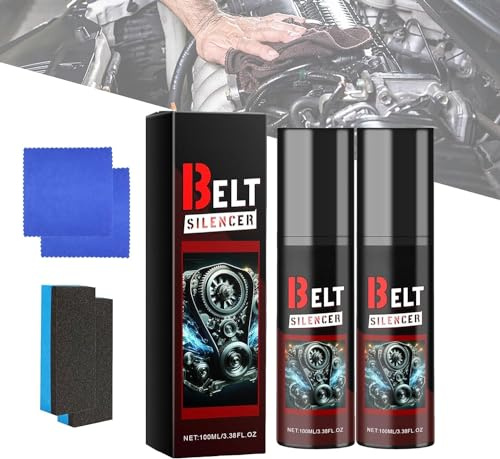 Conditioner for Car Engine Belt, Belt Dressing Spray Automotive Belt Noise Spray (2pcs)