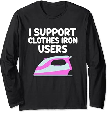 I Support Fer à repasser pour appareils électroménagers Manche Longue