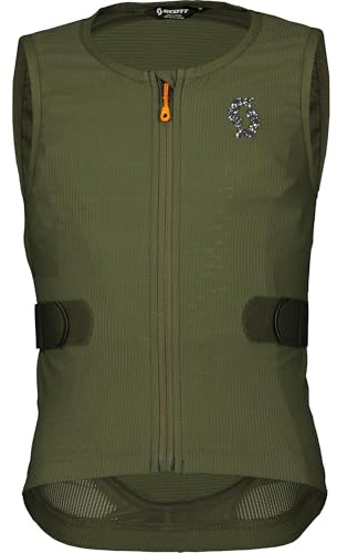 Scott Homme Airflow Gilet de Protection , Douglas Green-Orange , XS