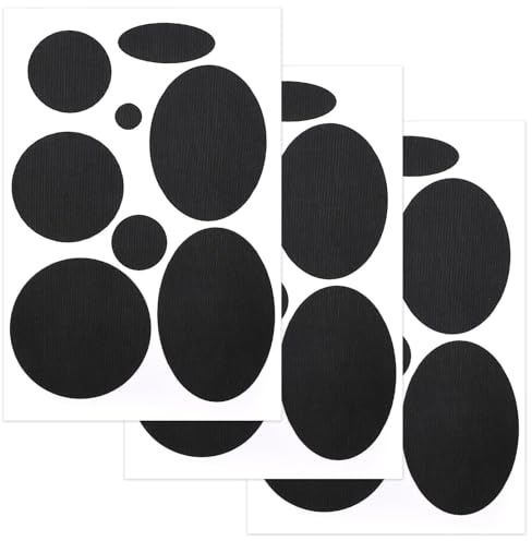 3 Blatt Daunenjacke Reparaturflicken Nylon,Selbstklebender Reparaturflicken aus Nylongewebe, zum Reparieren von Löchern in Kleidung, Schlafsäcken (Schwarz)