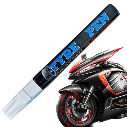 Stylo de peinture pour l'étiquetage des pneus – Marqueur résistant aux intempéries et effaçable pour le dessin des pneus | Stylo de retouche pour l'étiquetage des jantes de voiture, pour