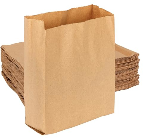 Hospeco - GID-HOSKL-260 KL Waxed Kraft Feminine Hygiene Liner Bag with Gusset ,10.25” x 7.5” x 3.5”,(Case of 500)