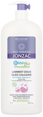Eau de Jonzac Bébé Bio Liniment Doux Oléo-Calcaire 1 Litre
