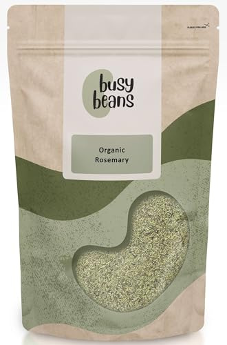 Organic Dried Rosemary - Certified Organic - by Busy Beans Organic (250g)