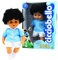 Cicciobello D10S Version Fußballspieler von Neapel, Höhe 30 cm mit weichem Körper und Schnuller, für Kinder ab 2 Jahren, Giochi Preziosi