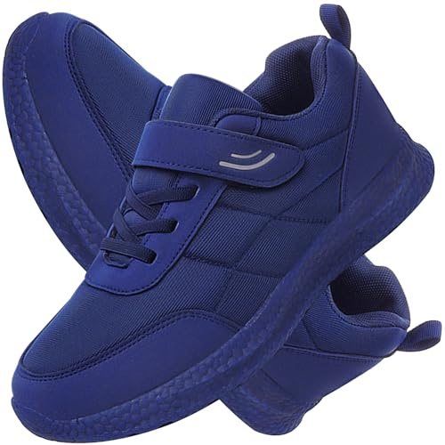 Scarpe Ortopediche Donna Scarpe Diabetici Uomo Scarpe predisposte Modello Plantare anatomico Estraibile automodellanti Quindi Adatte a Tutti i Piedi,Blu,41/255mm