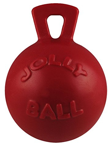 Jolly Pets JOLL046A Hundespielzeug - Tug-n-Toss, 20 cm, rot, Unisex