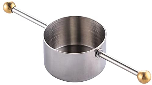 Bar Jigger with Handle Stainless Steel 30ml Cocktail Whisky Measure Cup Wine Mixer Bar Jigger,Spirit Measures,Bar Jigger with Handle,Stainless Steel Bar Jigger,Cocktail Measure Cup Bar