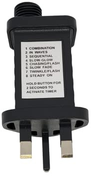 Best Artificial Connectable Light Accessories (Black Low Voltage Plug)